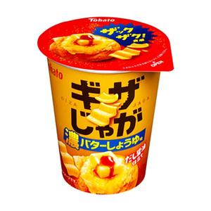 Snack: Tohato Giza Jaga Potatoes Rich Butter and Soy Sauce Flavor 34g