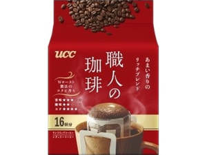 Snack: UCC Artisan Coffee Sweet Aroma Rich Blend 16 Pcs