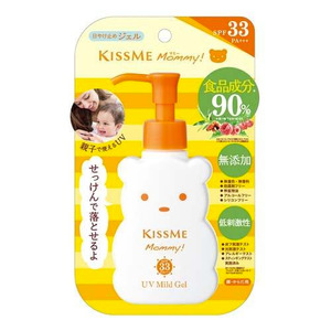 Mom Baby: KISSME Mommy UV Mild Gel Sunscreen SPF33 PA+++ 100g