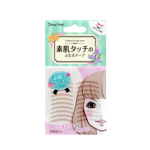 Eyes: LUCKY TRENDY Beige Colored Double Eyelid Tape 30 pairs