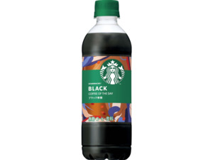 Snacks: Suntory Starbucks COFFEE OF THE DAY Black 450ml
