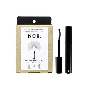 Eyes: NOR .Airfit Water Resistant Mascara long Black