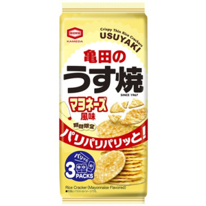 Snack: Kameda Senbei Mayonnaise Flavor 70g