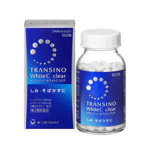 transino white C clear 240 tablets