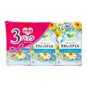 Kao Laurier Kirei Style Floral Scent 36 pieces x 3 packs