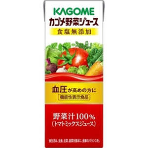 KAGOME Vegetable & Fruit Juice No Added Salt 200ml