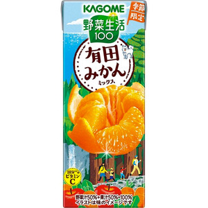 Snack: KAGOME Limited Arita Mandarin Orange Mix Juice 200ml