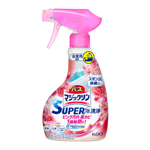 Home Living: Kao Magiclean Bathroom Super Foam Cleaning Spray Aroma Rose Scent 350ml