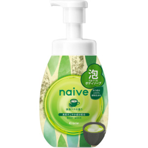 Makeup: Kracie Naive Body Soap Matcha Latte Scent Foam 530ml