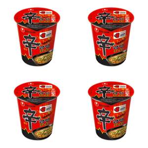 【4-CUP BUNDLE】Nongshim Shin Ramen Cup 68g