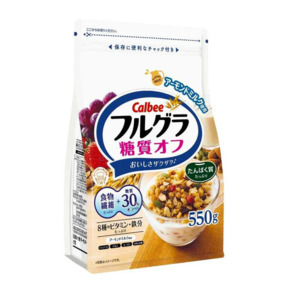 Sea99: Calbee Frugra Fruit Cereal 30% less sugar 550g