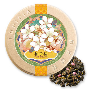 LUPICIA 2026 Spring Limited Yuzu Sakura Taiwanese Oolong Tea 50g
