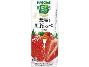 Snack: KAGOME Veggie Life 100 Winter Berry Mix Juice (195ml)