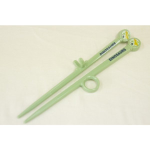 Skater Kids Training Chopsticks Right Handed with Holder 16.5cm (Dinosaur)
