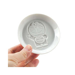 Kanesho Pottery Doraemon Small Ceramic Plate (Hello Series)