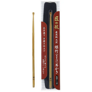 Home Living: Green Bell G-2154 Premium Bamboo Ear Pick