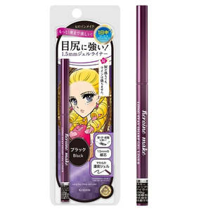 Makeup: KISSME Heroine Make Long Stay Sharp Gel Liner N 01 Black