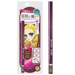 KISSME Heroine Make Long Stay Sharp Gel Liner N 02 Dark Brown
