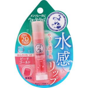 Rohto Mentholatum Water Lip Peach Gold 4.5g