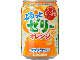 Snacks: Sangaria Jelly Drink Shake & Drink Orange 275g