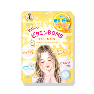 KOSE Clear Turn Face Mask Vitamin Bomb 7pcs