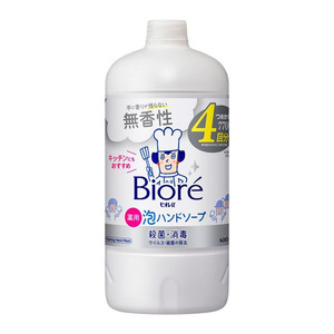 KAO Biore U Foaming Hand Soap Refill Unscented 770ml