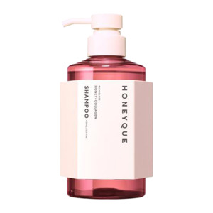 Hair: HONEYQUE Rich Gloss Honey + Collagen Shampoo 450ml