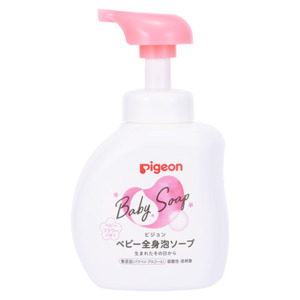 Mom Baby: Pigeon Baby Body Foaming Soap Baby Flower Scent 500ml