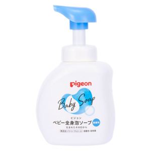 Pigeon Baby Body Foaming Soap Unscented 500ml