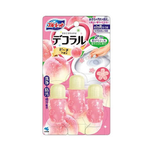 Bath Toilet: Kobayashi Pharmaceutical Bluelet Decoral Peach Scent