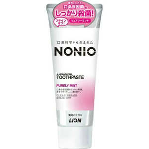 Ora Health: LION Nonio Toothpaste Purely Mint Flavor 130g