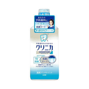 Ora Health: LION Clinica Advantage Dental Rinse Clear Refresh Type Medical Herb Flavor 450ml