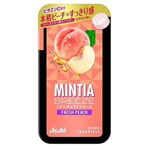 asahi MINTIA Breeze Fresh peach Candy 30 tablets