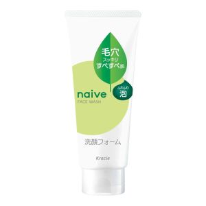 Makeup: Kracie Naive Pore Cleansing Face Wash Green Tea 120g