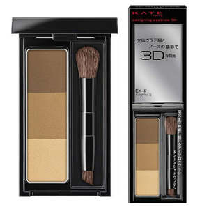 KATE three-color 3D eyebrow powder EX4 light brown