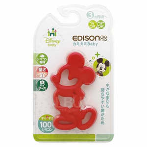 Mom Baby: Edison mama baby molar toy gum mickey 3months