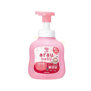 Mom Baby: Arau Baby foam whole body soap moist lavender scent 450ml