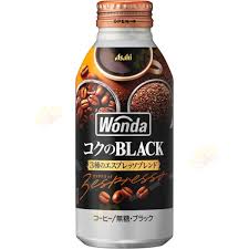 Asahi WONDA Kiwami Dark Roast Sugar-Free Black Coffee 400g