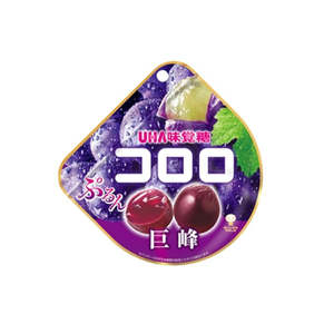 Snack: UHA KORORO Grape Gummies 48g
