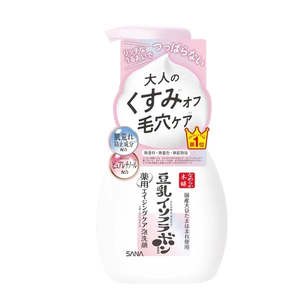 Sana Nameraka Honpo Medicated WR Foaming Face Wash White 200ml