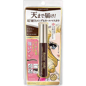 Kissme Heroine Make Long Up Mascara Super WP Main Unit 02 Brown 6g