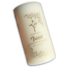 Products: Personalised Candles Church Candles