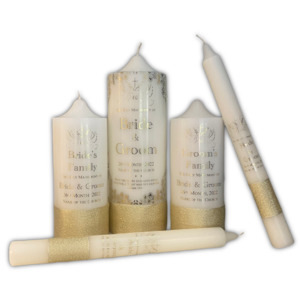 Products: Unity Candle Set Church Candles