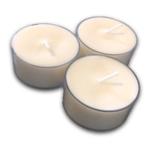 Products: Soy Tea-light Candles Non-scented Church Candles