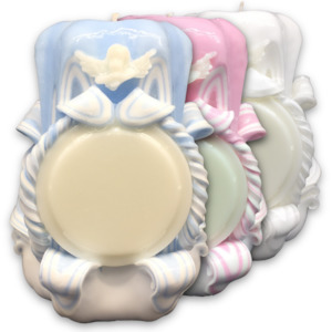 Products: Carved Candles Angels 14cm Church Candles