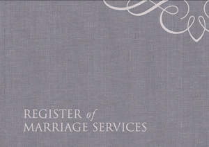 Register Marriage - Grey (Church House Uk)