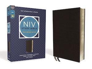 Niv Translation: NIV Study Bible Fully Revised Edition Black I/L