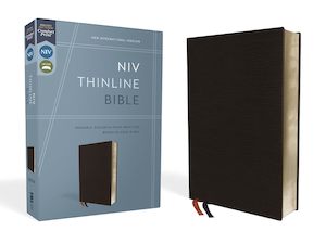 Niv Translation: NIV Thinline Bible Black B/L