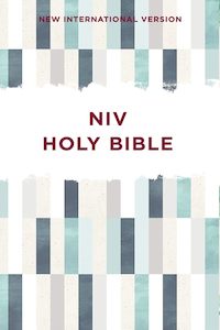 Niv Translation: NIV  Bible White with stripes - Paperback