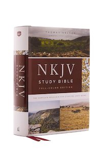 N Kjv: NKJV  Study Bible Full Colour Ed - H/B